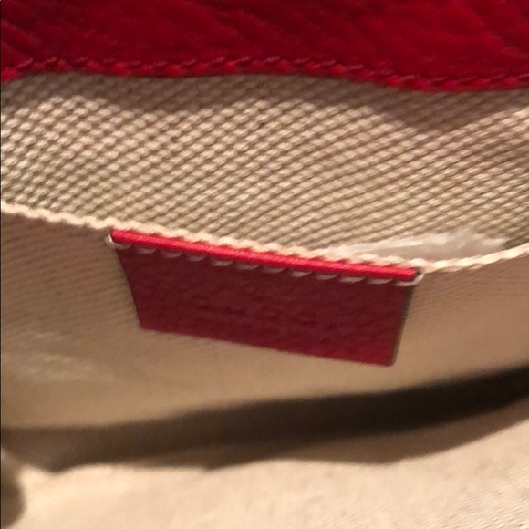 Gucci Soho Flap Red Leather tassel bag - Picture 8 of 16